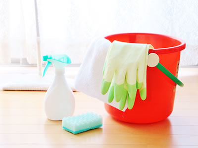 お部屋のお掃除