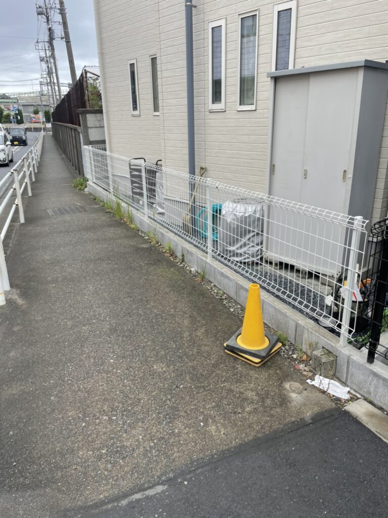 〇〇様邸　フェンス交換
